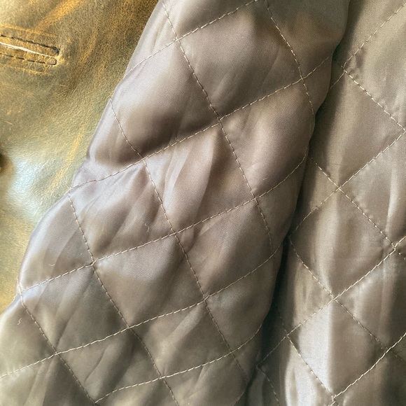 Vintage Mitici Anni 60 distressed leather coat. Made in Italy. - Picture 5 of 8